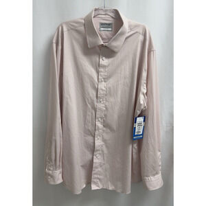 Haggar Classic Fit Premium Cotton Long Sleeve Dress Shirt Men's 17-17 1/2, 34/35